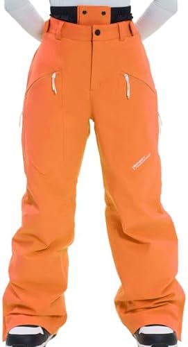 Womens Mens Ski Pants 3L Snowboard Snow Pants Insulated