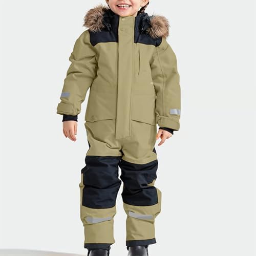 Snow Suit for Kids Boys Girls One Piece Winter Toddler Snowsuit