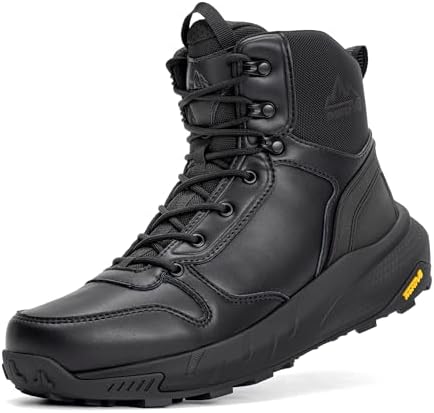 NORTIV 8 Men's Military Tactical Boot Zipper Lightweight