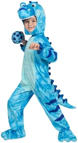 Spooktacular Creations Halloween Dinosaur Costume Kids, T.rex Costume Toddler with Egg for Baby Child Halloween Dressup Party