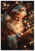 JDBeehpy Classic Santa Claus Writing Notes Wall Art Decor Unframed 16x24in