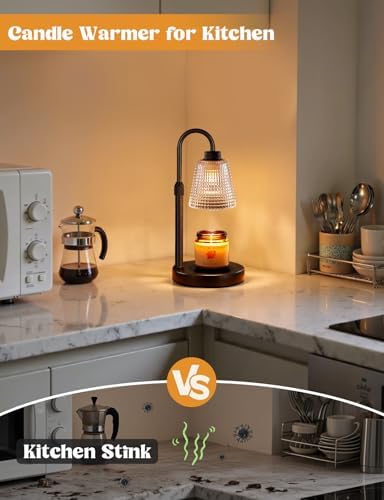 Innqoo Candle Warmer Lamp with Timer Home Decor Birthday Gifts for Women