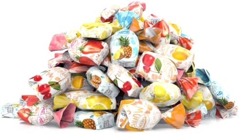 Cambie Assorted Fruit Hard Candy Individually Wrapped - 2 lbs Fruit Candy