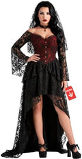 Morph Gothic Vampire Costume Women, Halloween Costumes for Women Adult