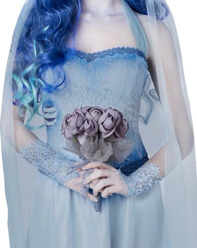 Spirit Halloween Corpse Bride Adult Emily Costume | Officially Licensed | Couple Costume | Corpse Bride Cosplay