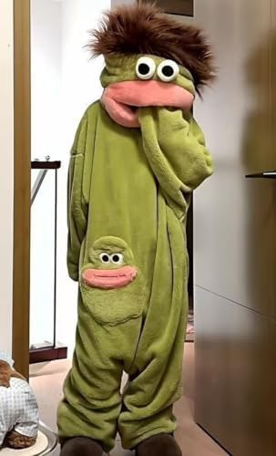 Big Mouth Monster Onesie Halloween Christmas Costume (not include shoes )