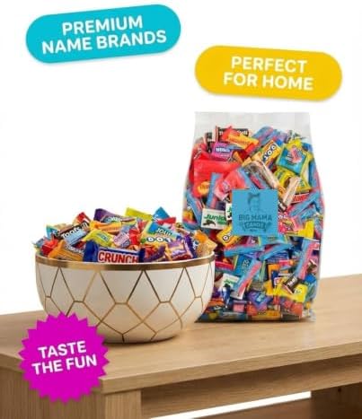 Big Mama Candy Bulk Individually Wrapped Assorted Mix 15 lbs