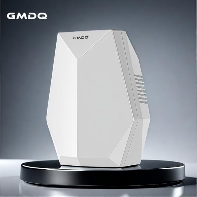 1600W Powerful Hand Dryer, Wall-Mounted Quiet Bathroom Dryer with No-Drill Installation, Compact Automatic Sensor Dryer for Home, Kitchen, Hotel(White)