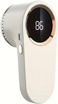 Electric Lint Remover for Clothes Rechargeable Cordless, Portable, Powerful Fabric Lint Shaver for Woolen Sweaters, Blankets, Jackets, Burr Pill Remover from Carpets, Curtains (Beige)