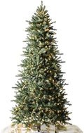 Balsam Hill 15ft Pre-Lit Berkshire Mountain Fir - Slim Artificial Christmas Tree with 2200 Clear LED Lights, Easy Plug Technology & Premium Stand for Extraordinary Spaces