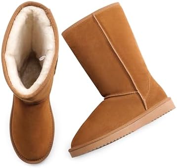 DREAM PAIRS Women's High-top Winter Warm Snow Boots