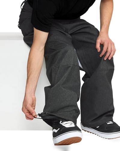 Volcom Men's Shell Snow Billow Pant – 10k Waterproof, Baggy Fit, Breathable 2-layer
