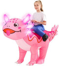 Kids Inflatable Axolotl Costume Halloween Outfits for Girls Boys