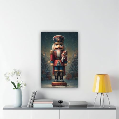 JDBeehpy Big &Small Nutcracker Soldier Framed Canvas Prints16x24inch