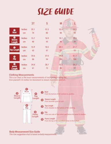 Spooktacular Creations Halloween 14PCS Firefighter Costume for Kids, Boys Fireman Costume with Toys Set for Toddler RolePlay