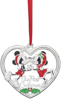 Lenox 897143 2025 Our 1st Christmas Mickey & Minnie Mouse Ornament, Christmas, Holiday Decorations