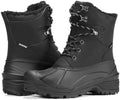 Men's Snow Boots, Insulated Waterproof Winter Duck Boots