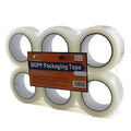 Heavy Duty Clear Packing Tape 6 Rolls 2 Inch x 110 Yards (330 Feet) Per Roll Carton Sealing Tape for Shipping Packaging Moving Office Storage & Tape Gun Refills 2 Mil 660 Total Yards