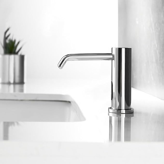 Automatic Soap Dispenser for Kitchen Sink,Touchless Built-in Liquid Soap Dispenser with 33.81oz/1000ml Motion Activated No Touch Sanitizer Dispenser for Bathroom with High Capacity