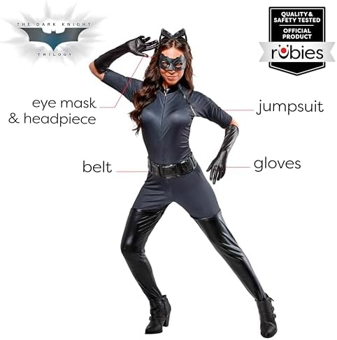Rubies Women's DC Batman The Dark Knight Rises Catwoman Costume