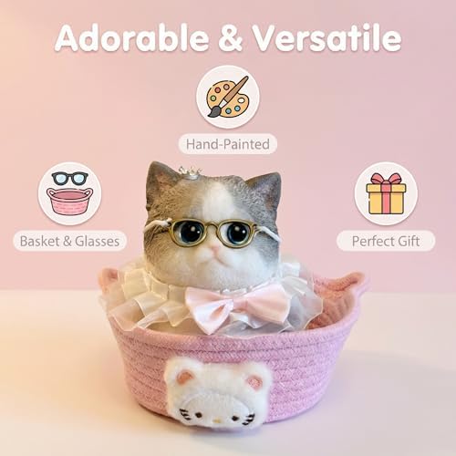 Big Taba Squishy Cat - Jumbo Kawaii Stress Relief Toy ( Royal Cat )