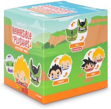 TeeTurtle Dragon Ball Z Series Reversible 3 Inch Plushie Mystery Box
