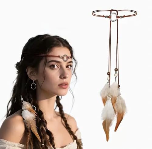 9Pcs Medieval Renaissance Viking Archer Elf Costume for Girls