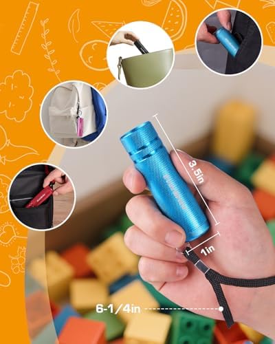 EverBrite 30-Pack Aluminum Mini LED Flashlight Set Portable Compact Bulk