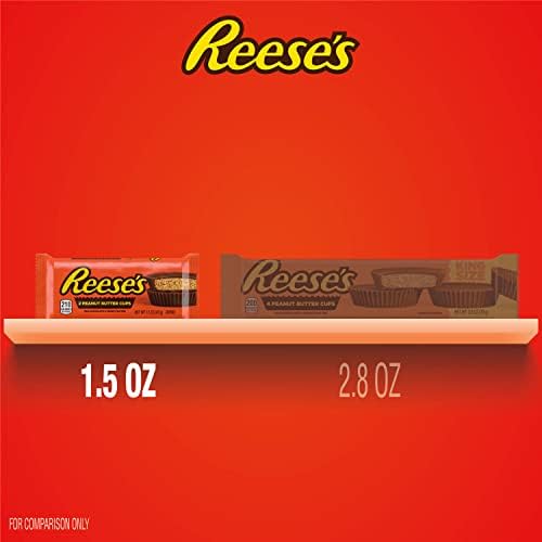 REESE'S Milk Chocolate Peanut Butter Cups, 1.5 oz, 36 ct