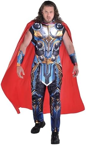 Party City Marvel Thor: Thor Costume for Adults, Mens Costume