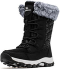 HOBIBEAR Women's Winter Snow Boots Warm Faux Fur