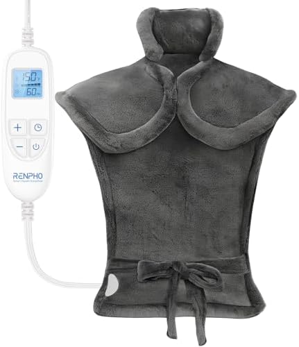RENPHO Heating Pad for Back, Christmas Gift for Women, FSA Eligible HSA