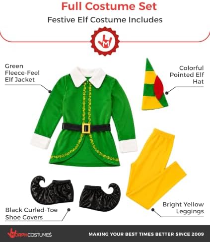 Morph Elf Costume Men, Elf Costume, Christmas Costumes, Halloween Costumes