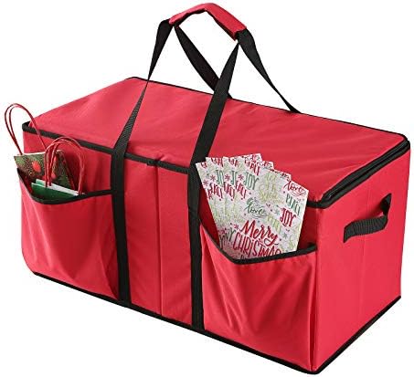 Sattiyrch Christmas Ornament Storage Box,Box Contributes Slots for 128 Holiday Ornaments 3-Inch