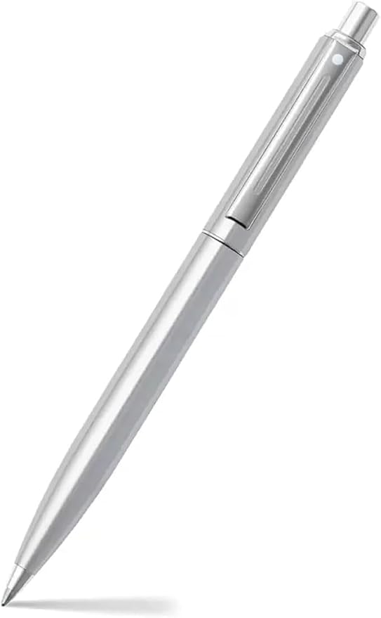 Sheaffer Sentinel Brushed Chrome Ballpoint Pen