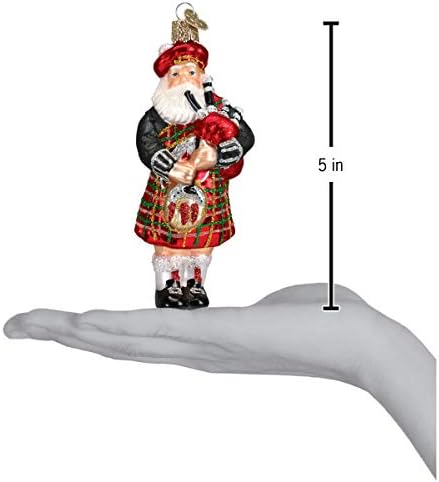 Old World Christmas Highland Santa Tree Ornament