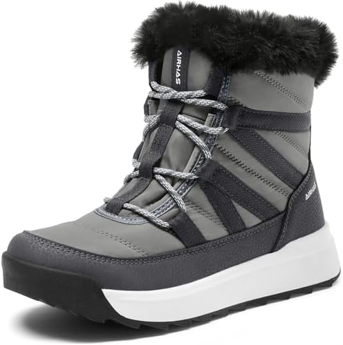 AIRHAS Women's Warm Snow Boots Cold Weather Winter Boots