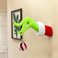 3D Printed Christmas Hand Wall Decor Ornament Holder, Funny
