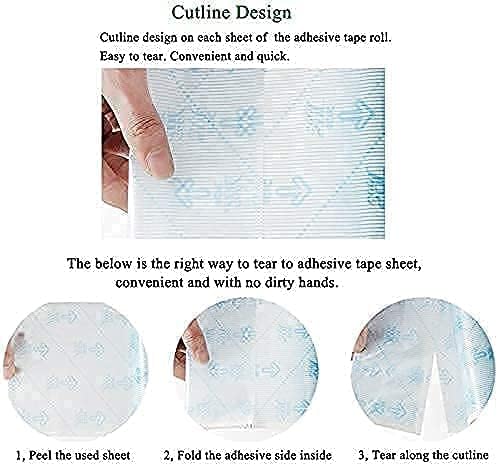 802 Long Handle Lint Roller with 4 Rolls of 120 Sheet Refills in Total