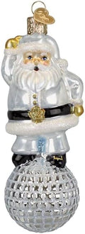 Old World Christmas Disco Fever Santa Tree Ornament