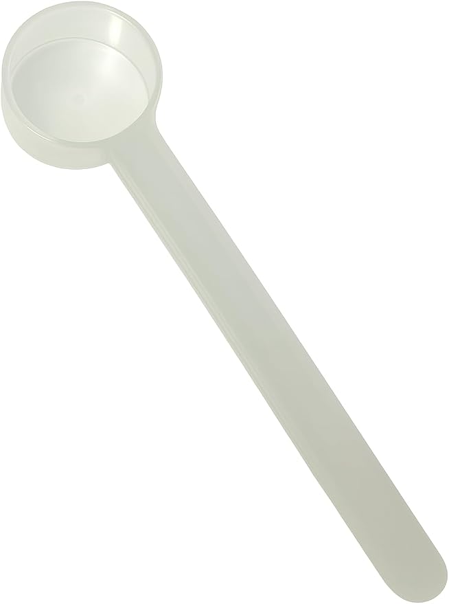 9 mL (9 CC) Long Handle Plastic Measuring Spoon for Coffee, Protein Powder, Pet Food, Spices, Grains, Dry Goods – Food-Grade BPA-Free (Pack of 1)