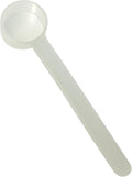 1/2 Tablespoon (1.5 Teaspoon | 7.5 mL) Long Handle Plastic Measuring Spoon for Coffee, Protein Powder, Pet Food, Spices, Grains, Dry Goods – Food-Grade BPA-Free (Pack of 1)