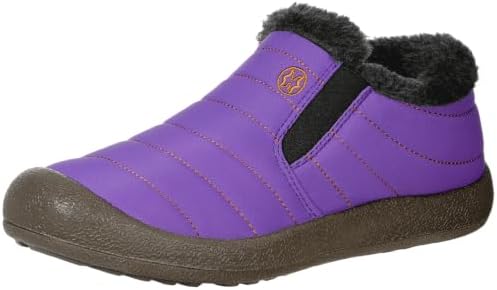 Eagsouni Womens Mens Snow Boots Winter Slip On Shoes