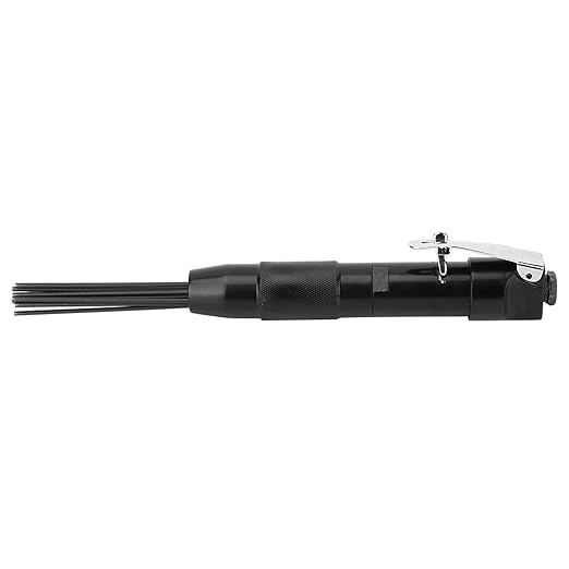 Kadimendium Pneumatic Needle Scaler 4400 RPM Needle Slag Cleaner Air PneumaticWear Slag Remove Deburring Cleaning Tool