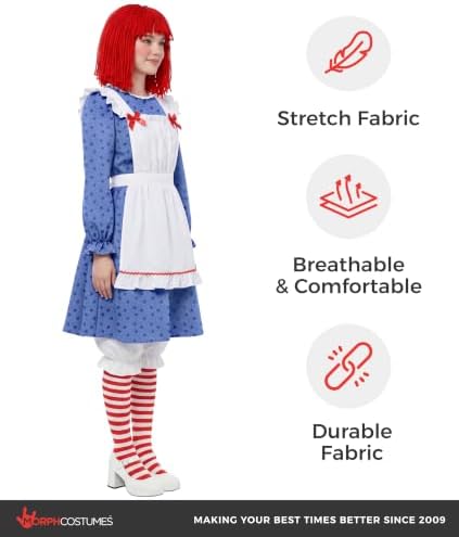 Morph Vintage Doll Costume Women, Halloween Costumes for Women
