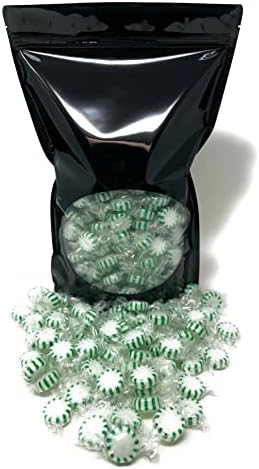 Spearmint Starlights Hard Candy Mints, Individually Wrapped, 48 Oz