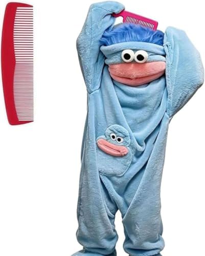 Big Mouth Monster Onesie Halloween Christmas Costume (not include shoes )
