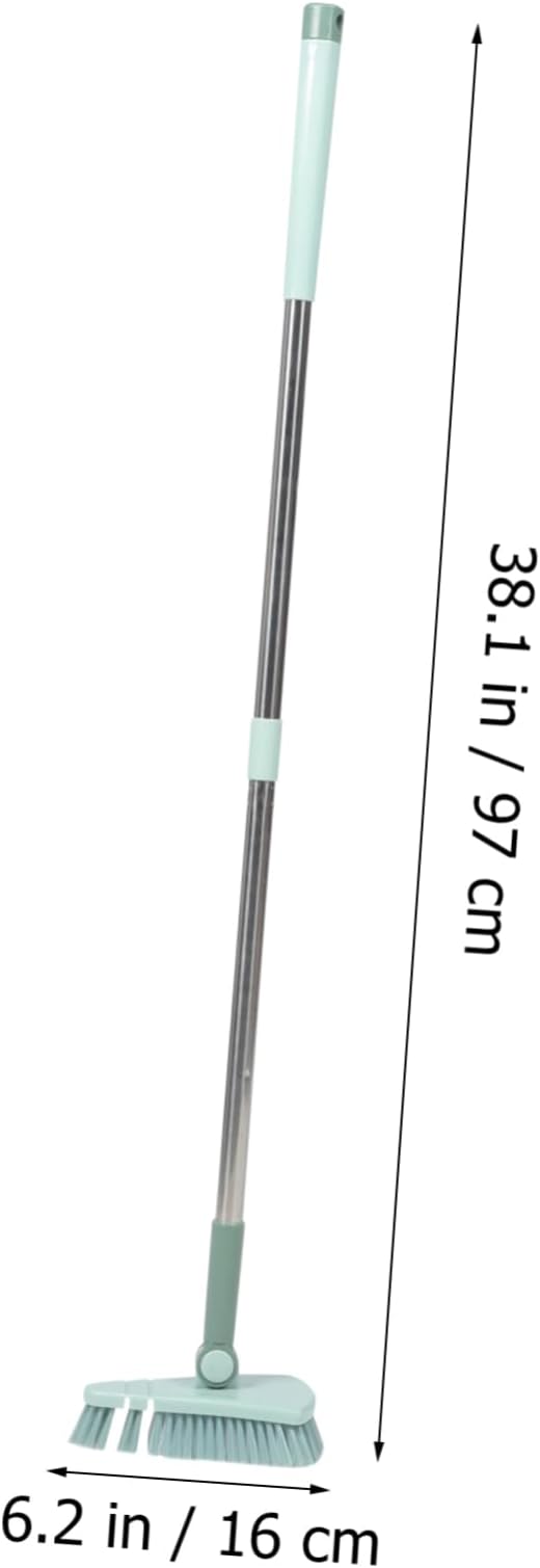 HANABASS Pool Brush Handle Floor Scrub Brush for Use Stiff Bristles for Dust and Removal Easy to Store Design