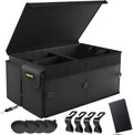 MIKKUPPA Car Trunk Organizer Set - 65L Collapsible Trunk Organizer with Lid