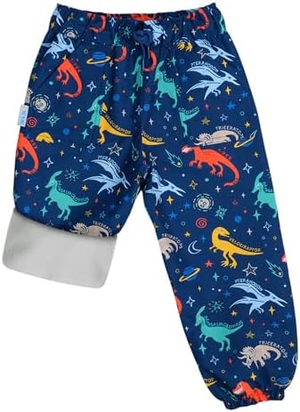 JAN & JUL Cozy-Dry Rain & Snow Pants for Toddlers